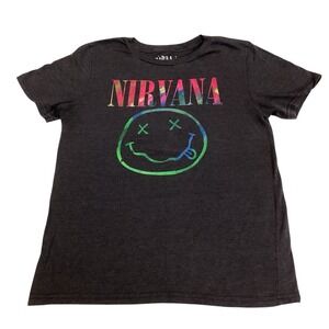 NIRVANA Multicolor Logo Long Sleeve Tee